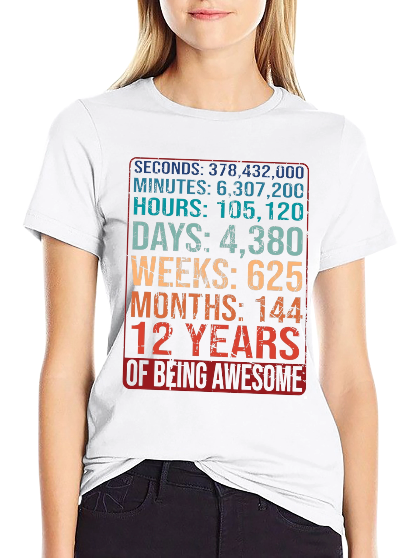 12 Years of Being Awesome Graphic Tee