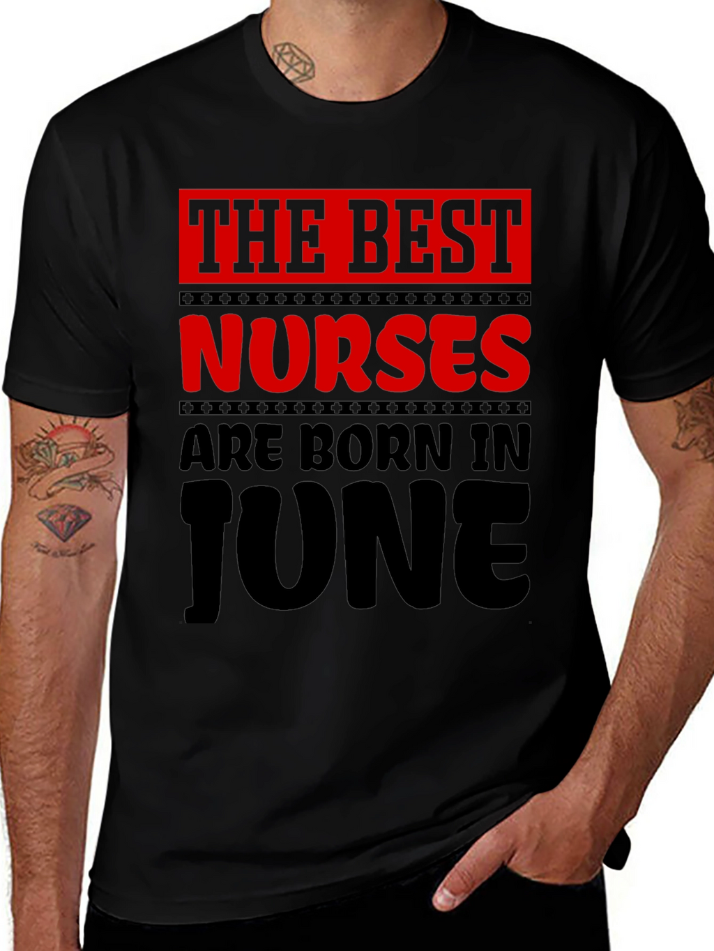 Best Nurses Born in June T-Shirt