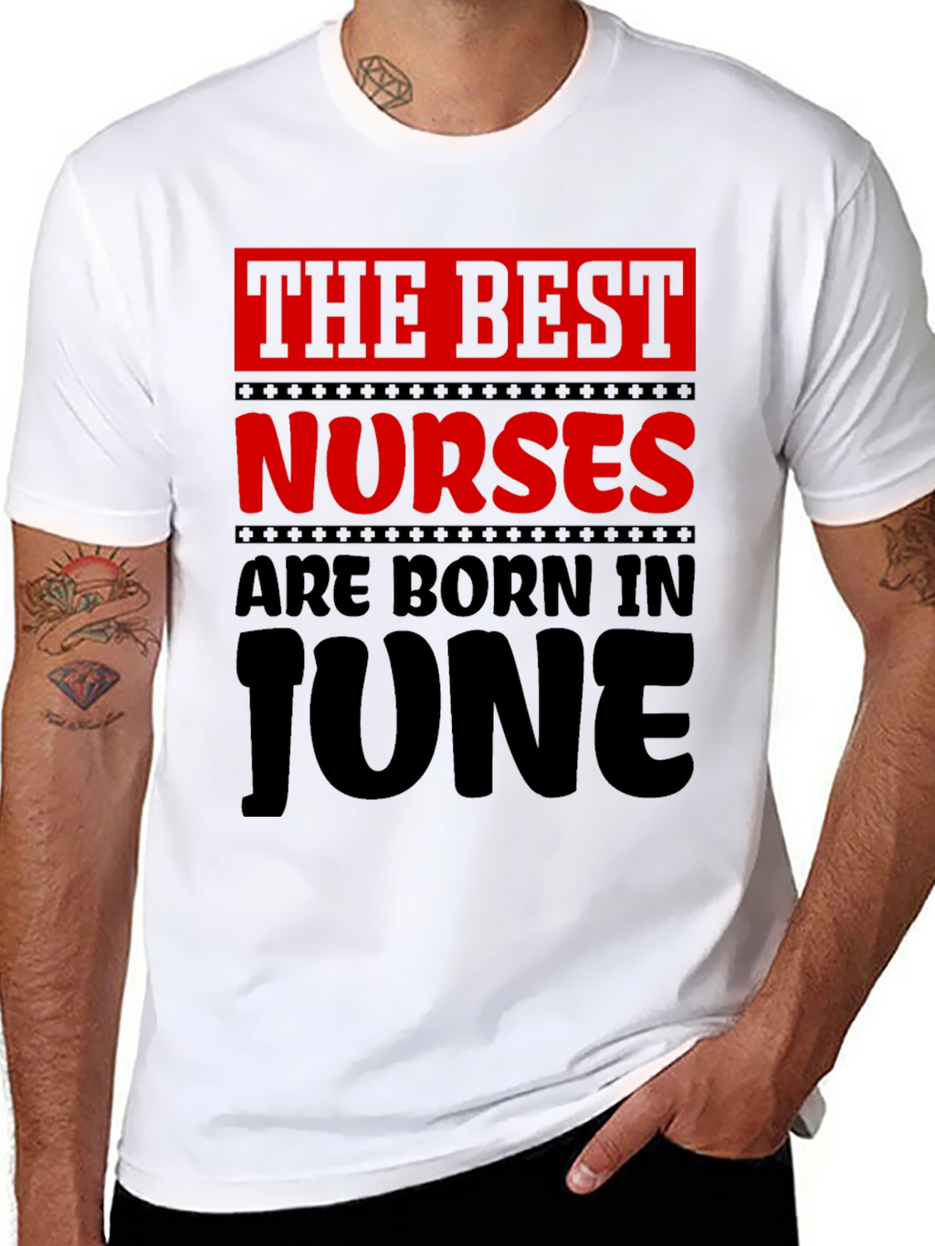 Best Nurses Born in June T-Shirt