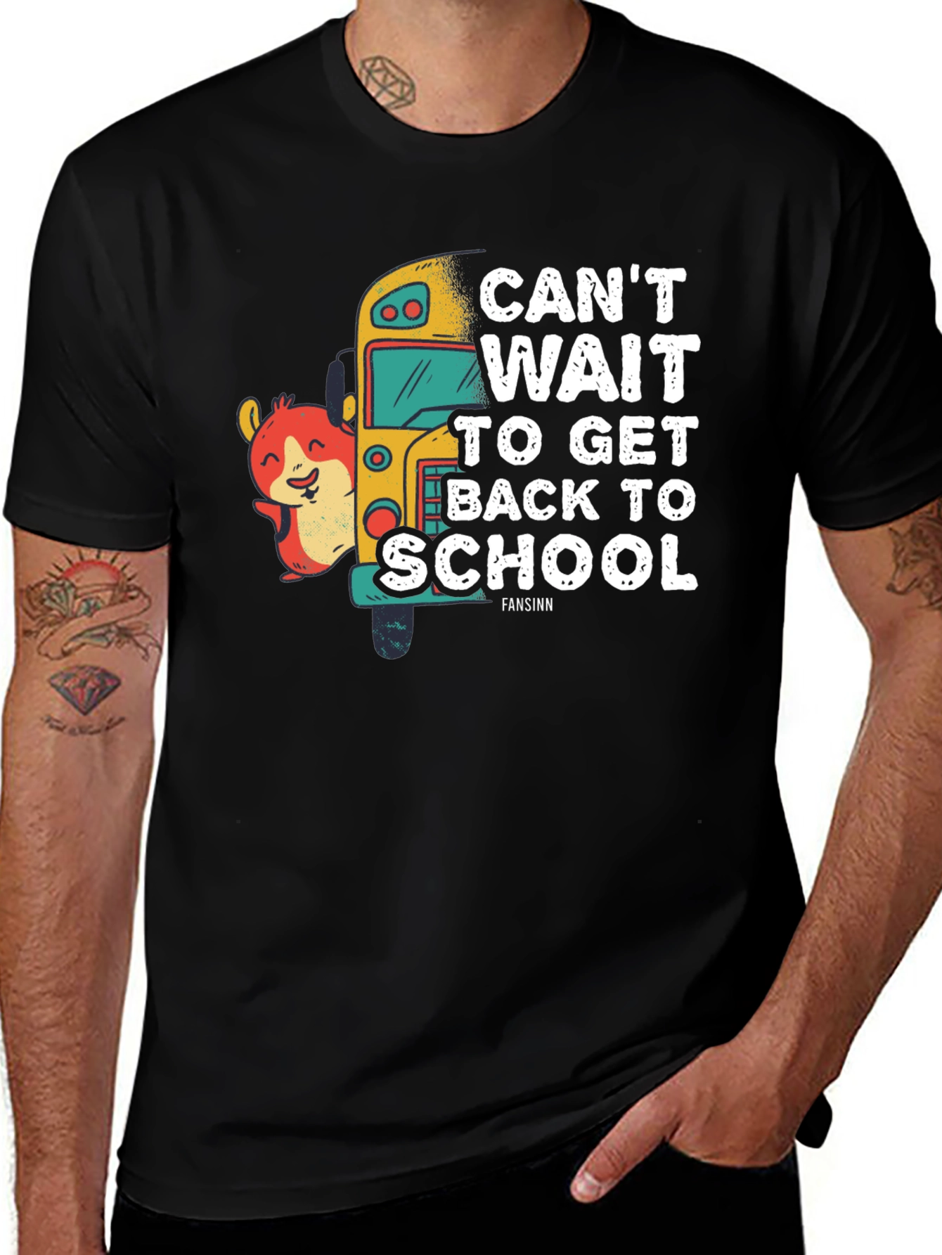 Back to School Hamster Tee