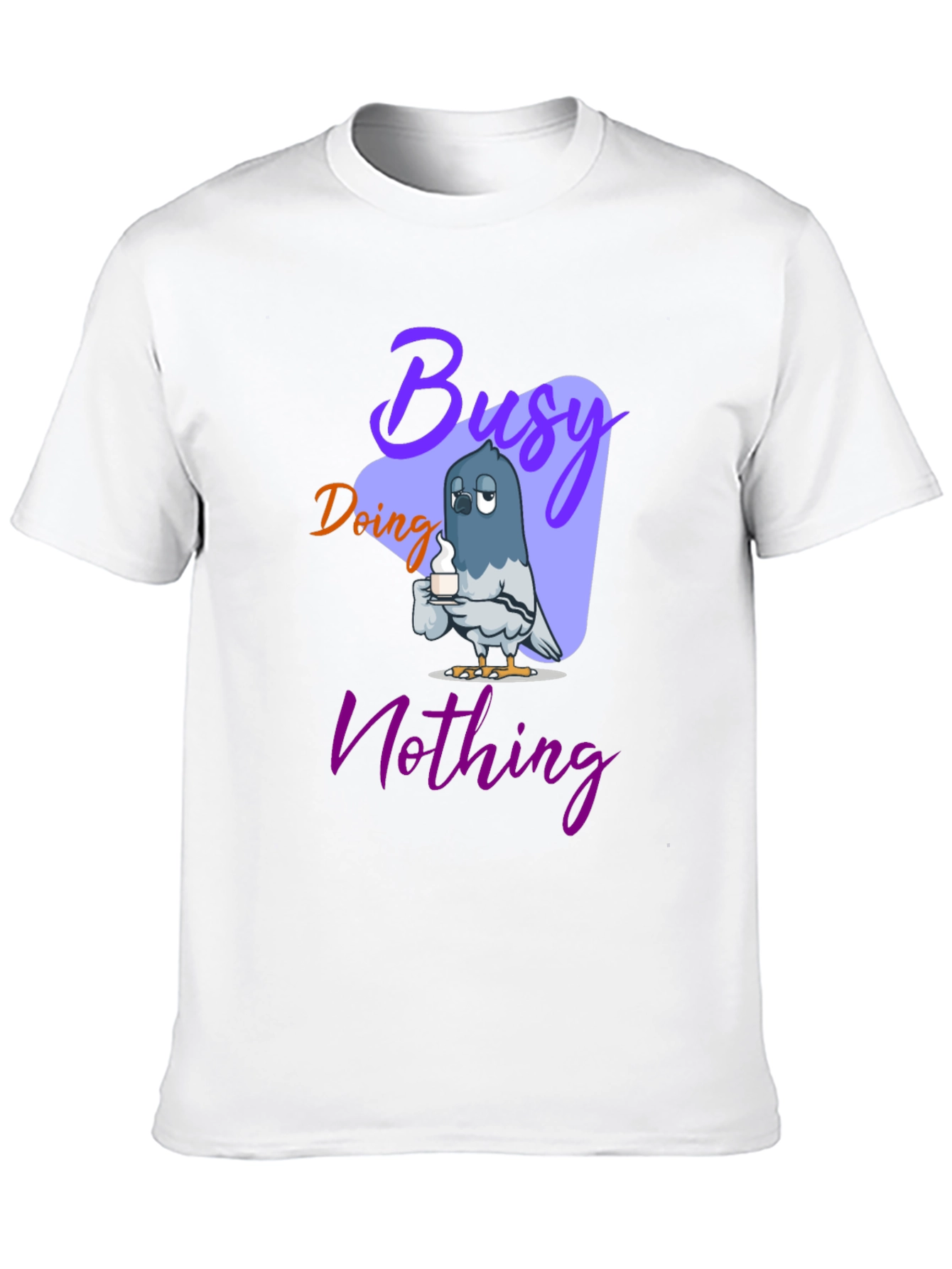 Busy Doing Nothing Graphic T-Shirt