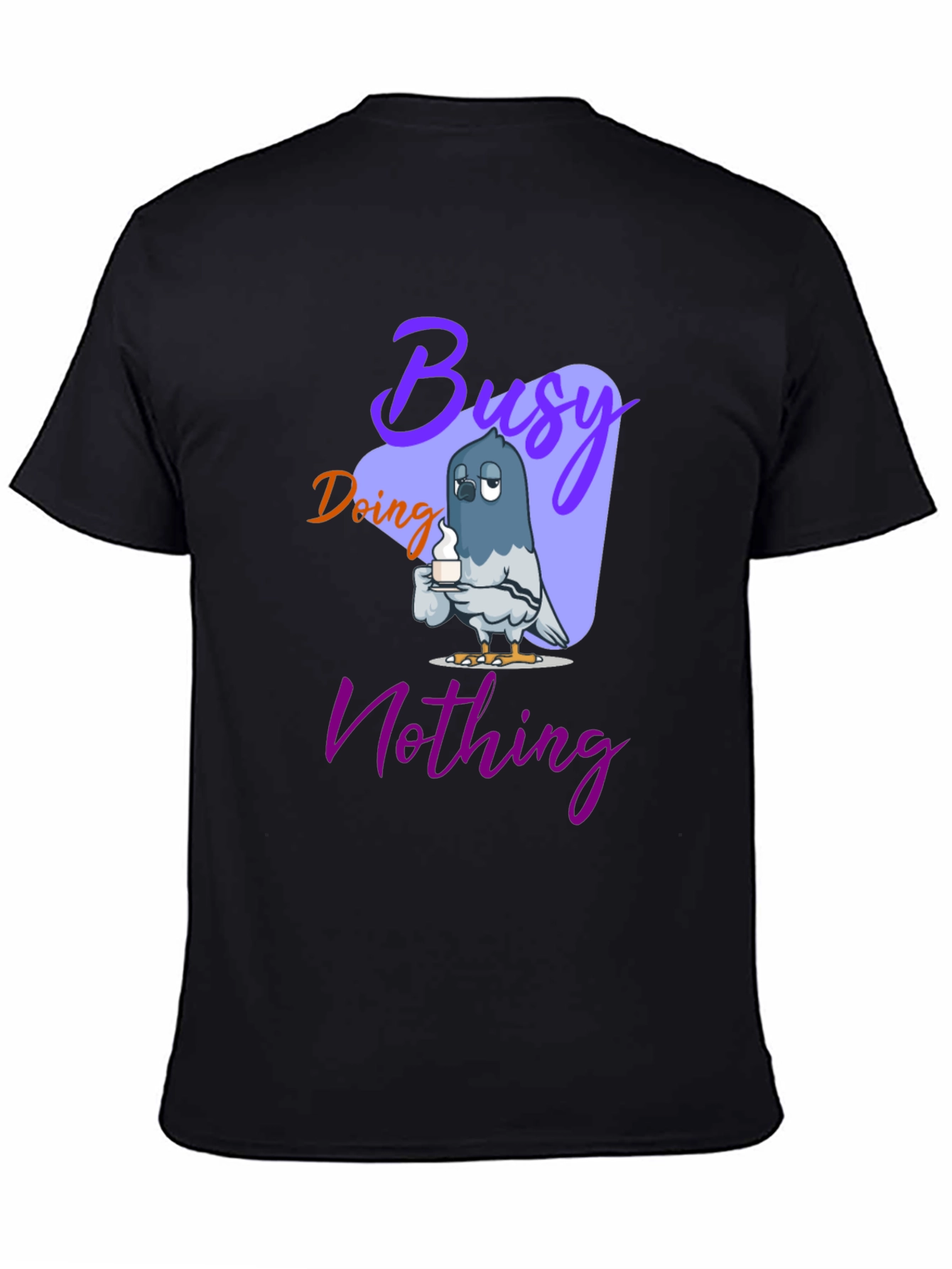 Busy Doing Nothing Graphic T-Shirt