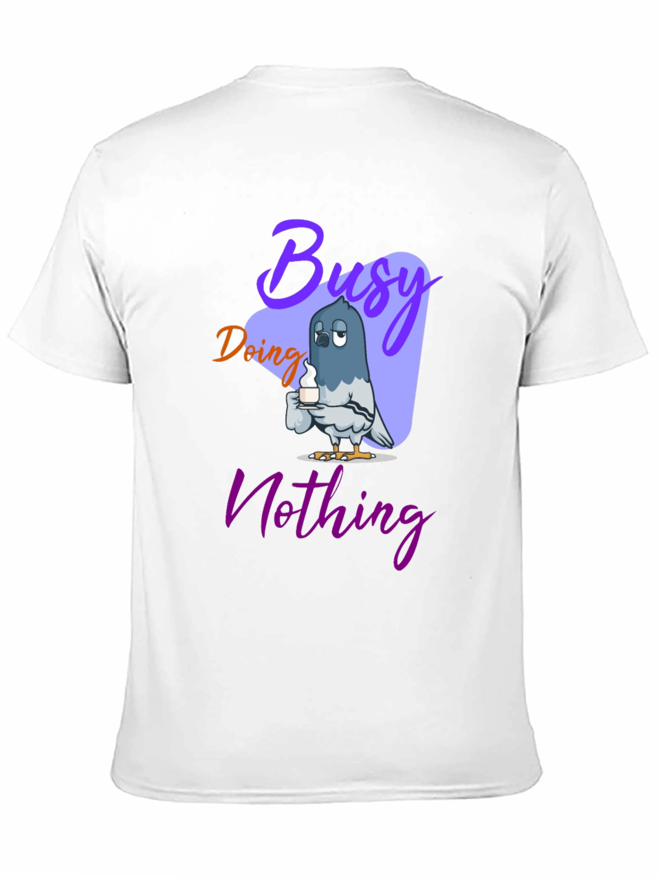 Busy Doing Nothing Graphic T-Shirt