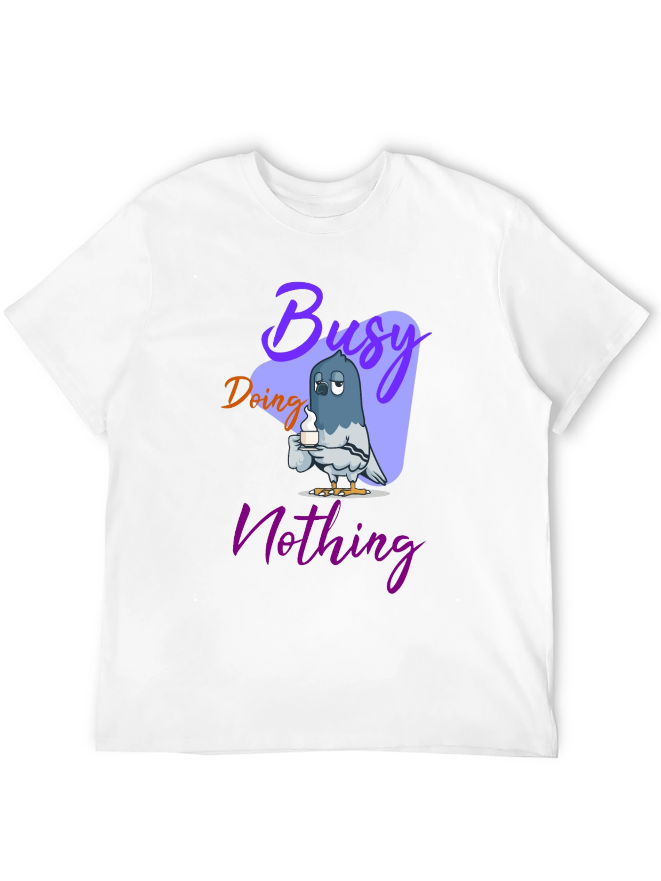 Busy Doing Nothing Graphic T-Shirt
