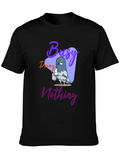 Busy Doing Nothing Graphic T-Shirt