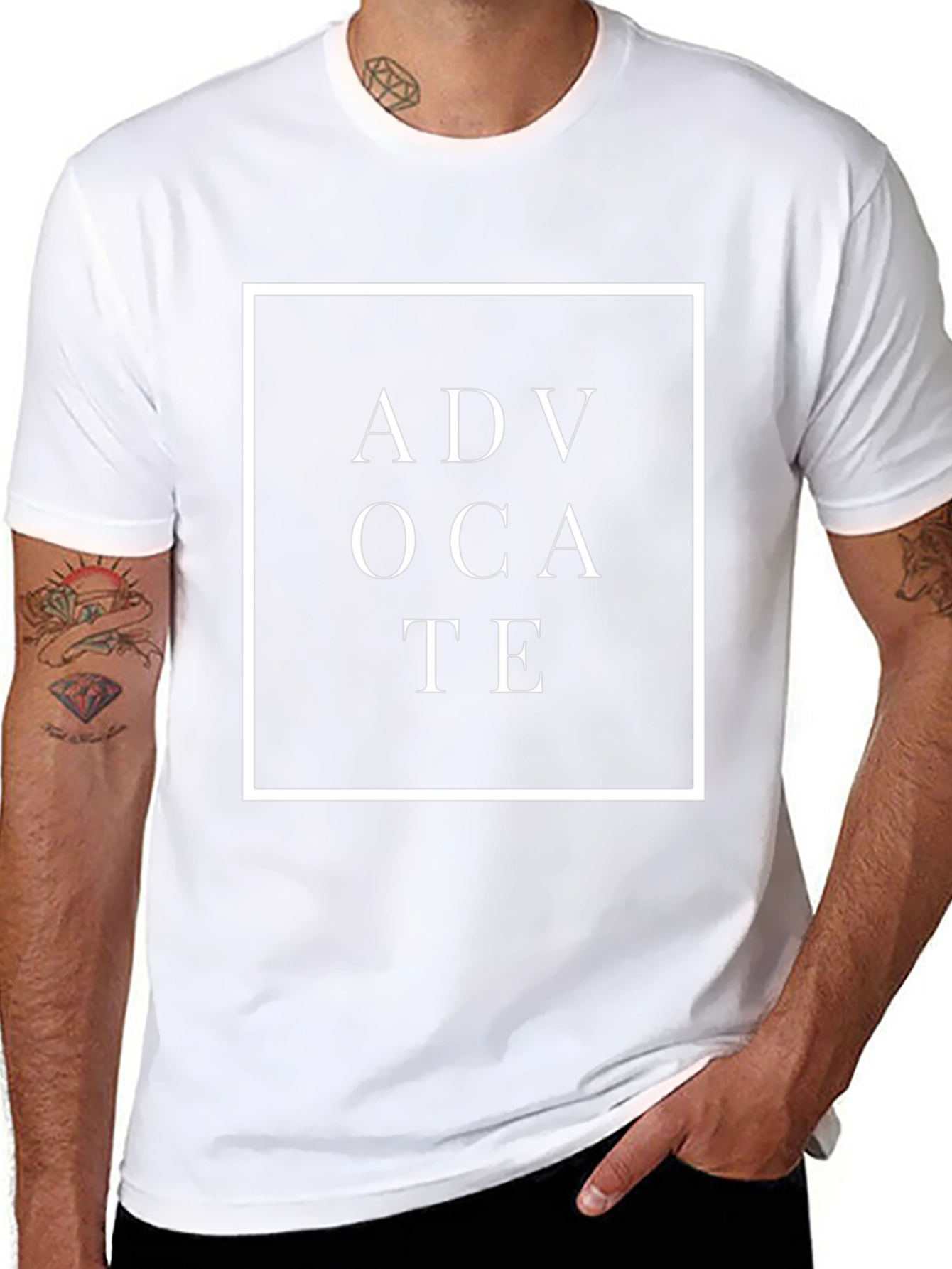 Advocate Graphic T-Shirt - Stylish Statement Tee