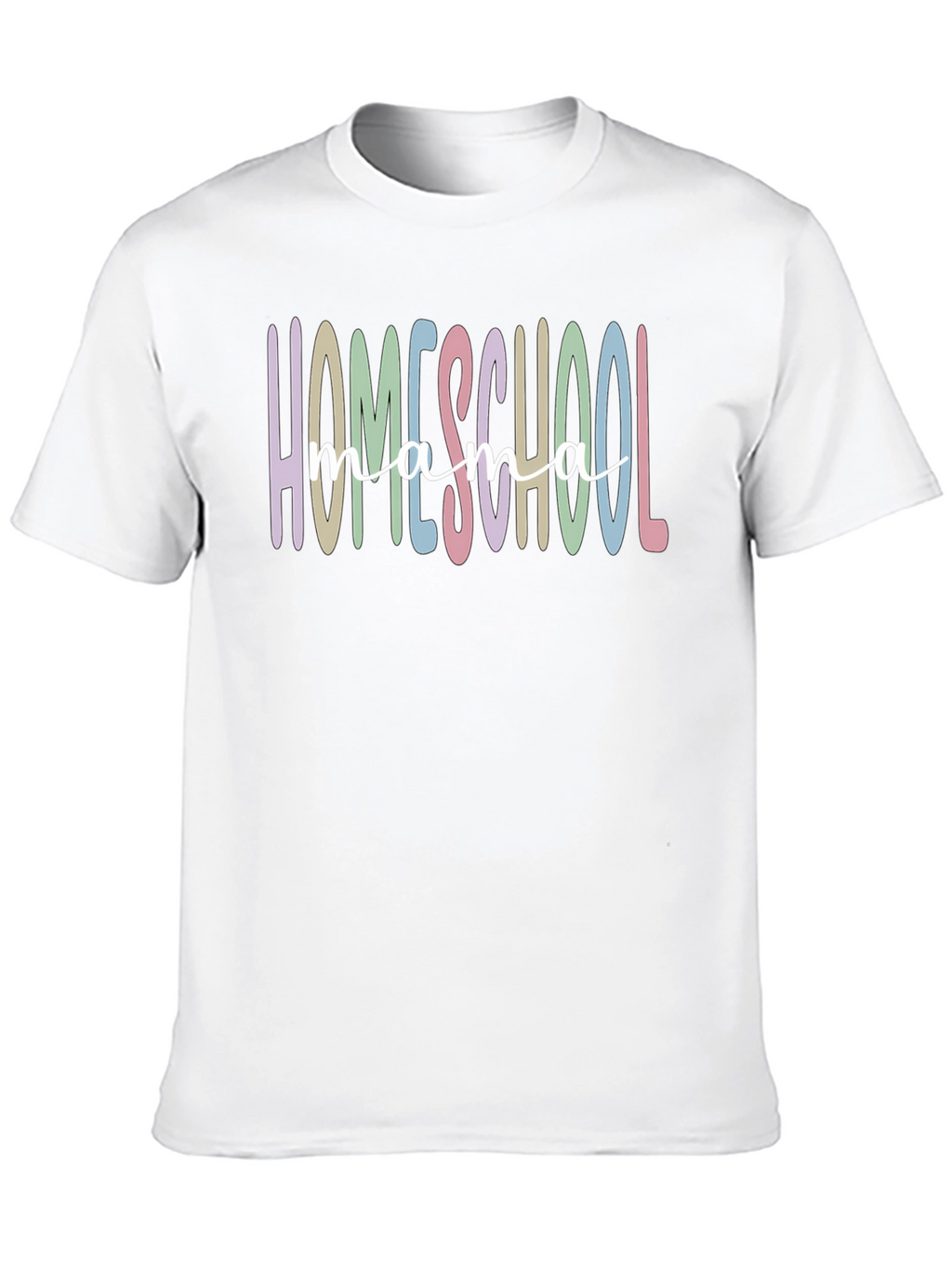 Homeschool Mama T-Shirt - Trendy Homeschooling Apparel