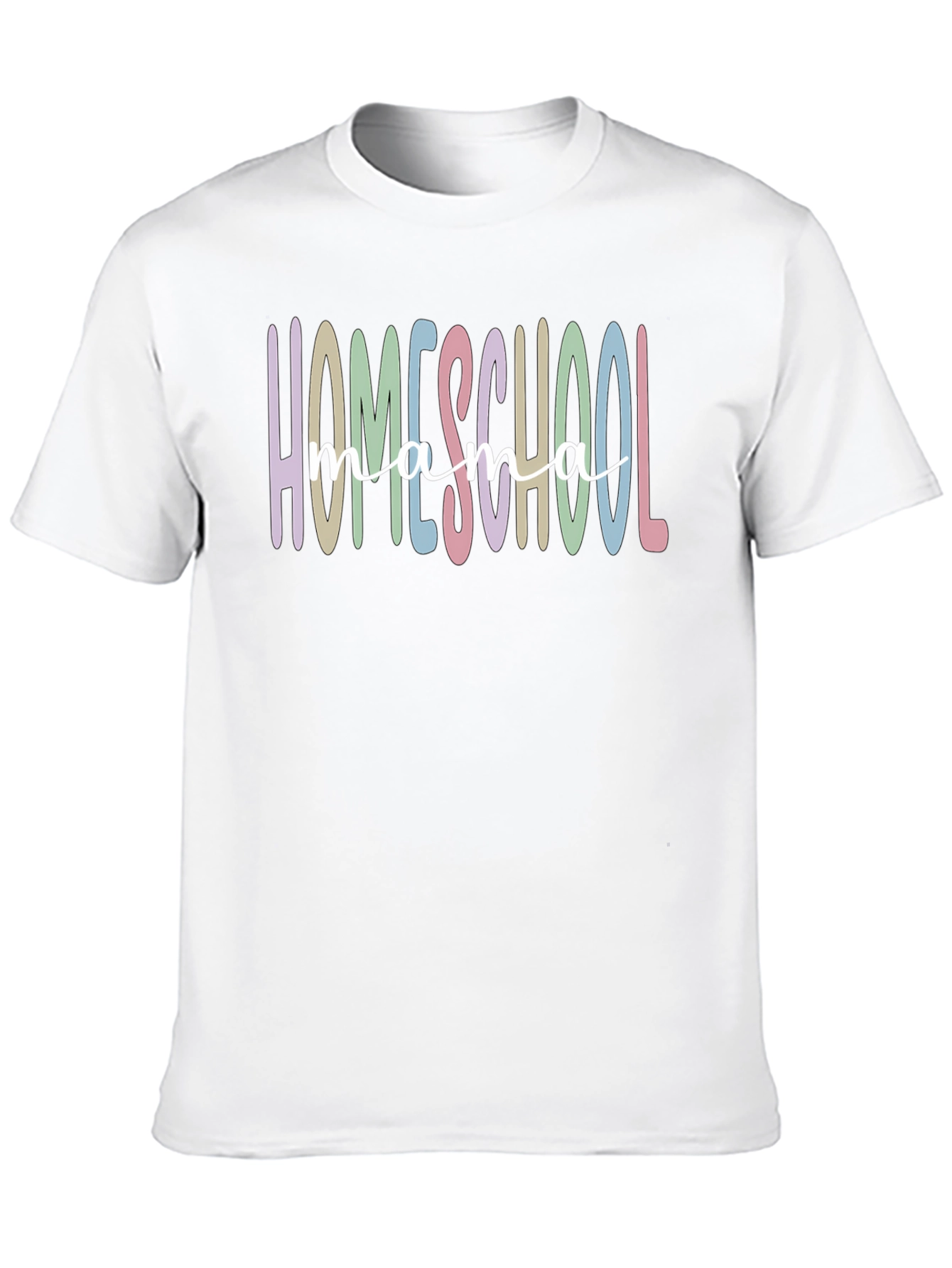 Homeschool Mama T-Shirt - Trendy Homeschooling Apparel