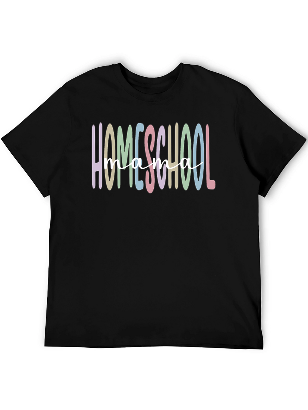 Homeschool Mama T-Shirt - Trendy Homeschooling Apparel