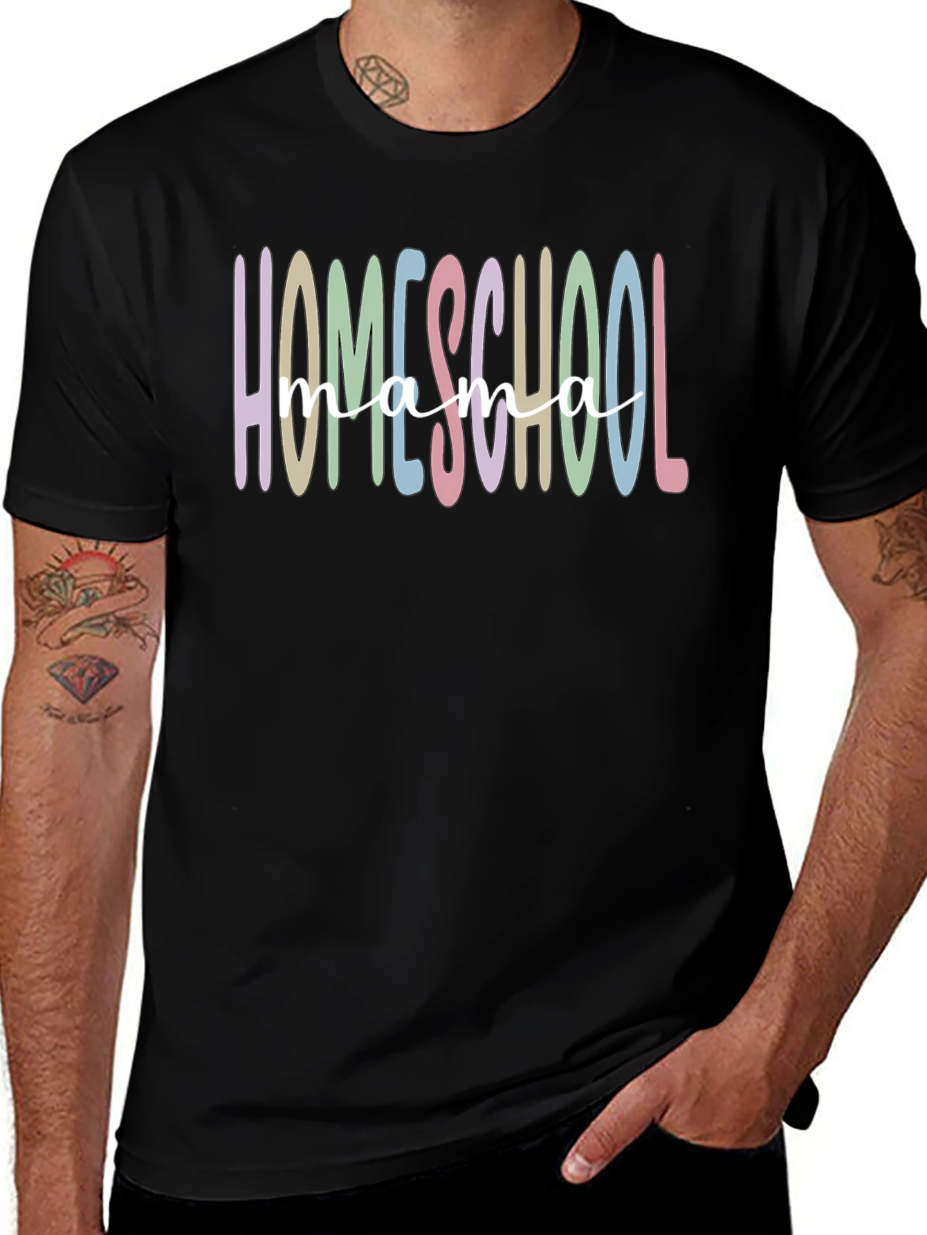 Homeschool Mama T-Shirt - Trendy Homeschooling Apparel