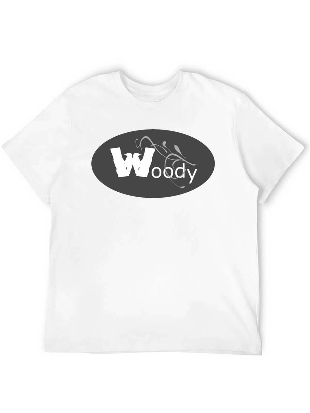 Woody Graphic Tee - Mens Black Cotton T-Shirt