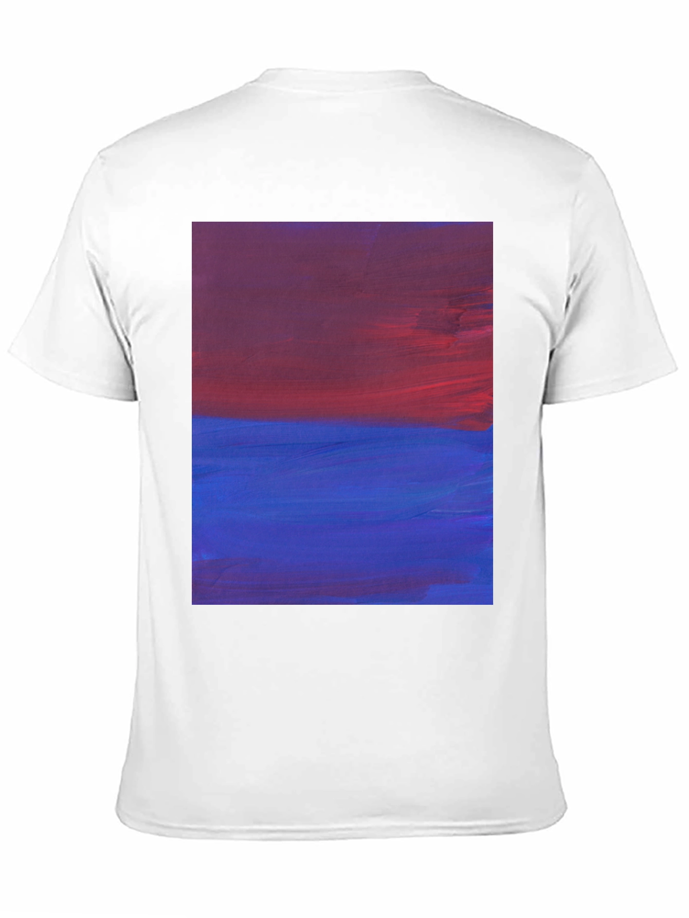 Abstract Horizon Mens Black Tee