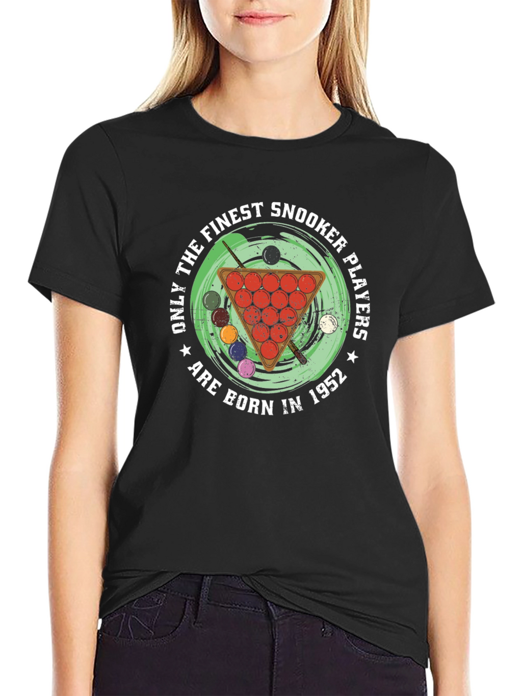 Snooker Players Born in 1952 Graphic T-Shirt