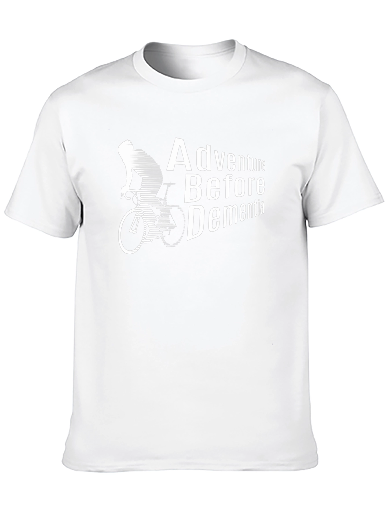 Adventure Before Dementia T-Shirt - Cycling Design