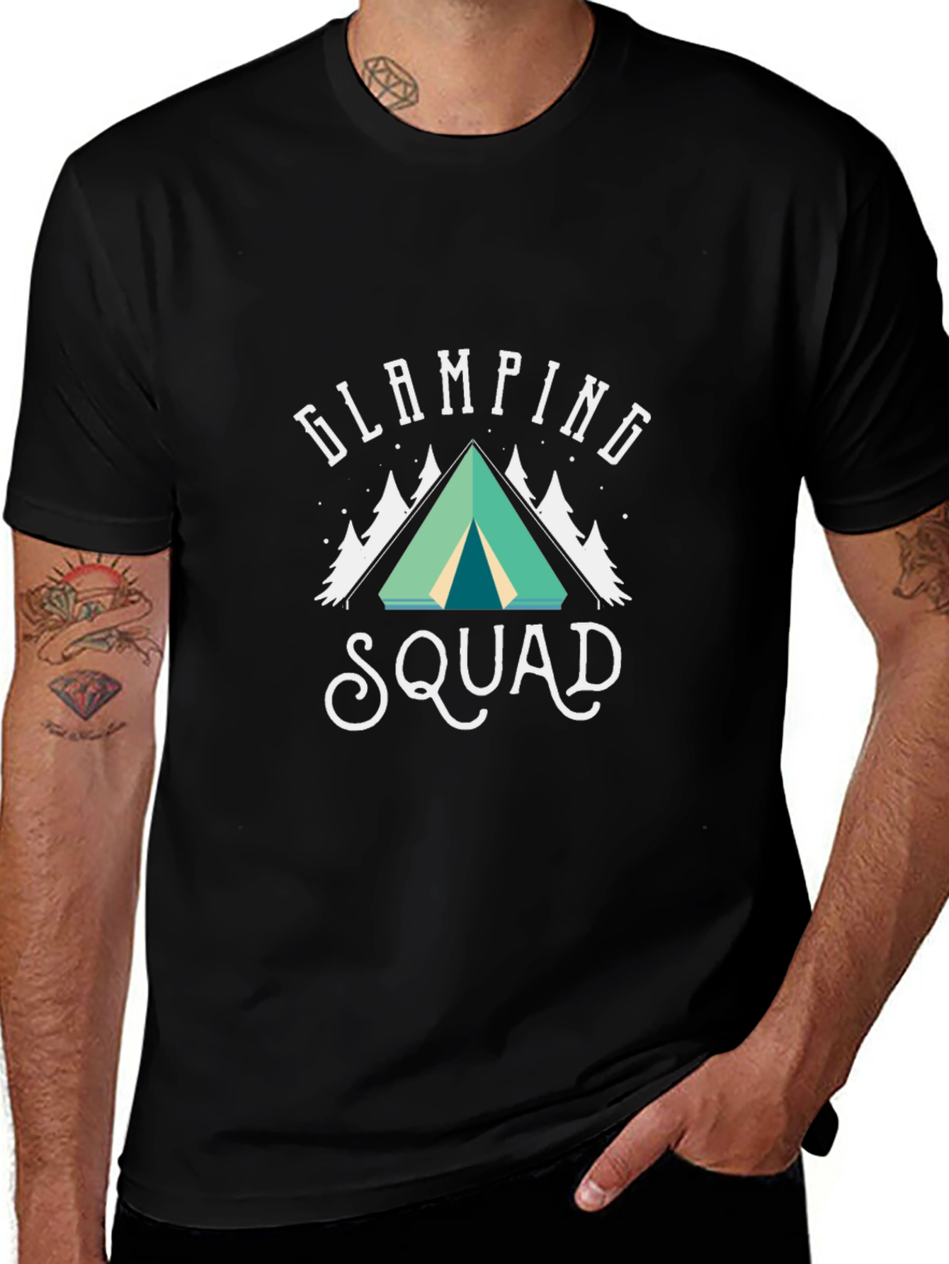Glamping Squad T-Shirt - Camping Tee
