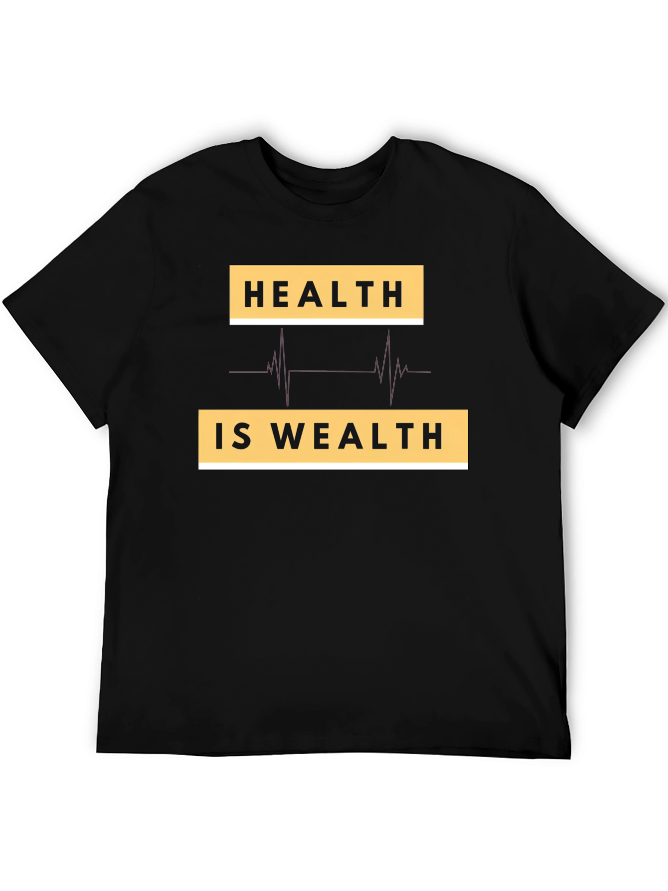Health Is Wealth Graphic Tee