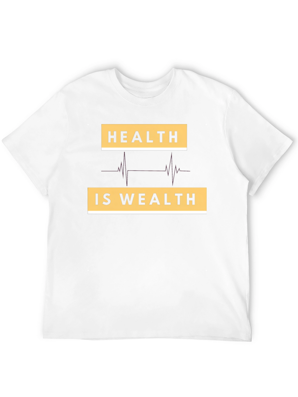 Health Is Wealth Graphic Tee