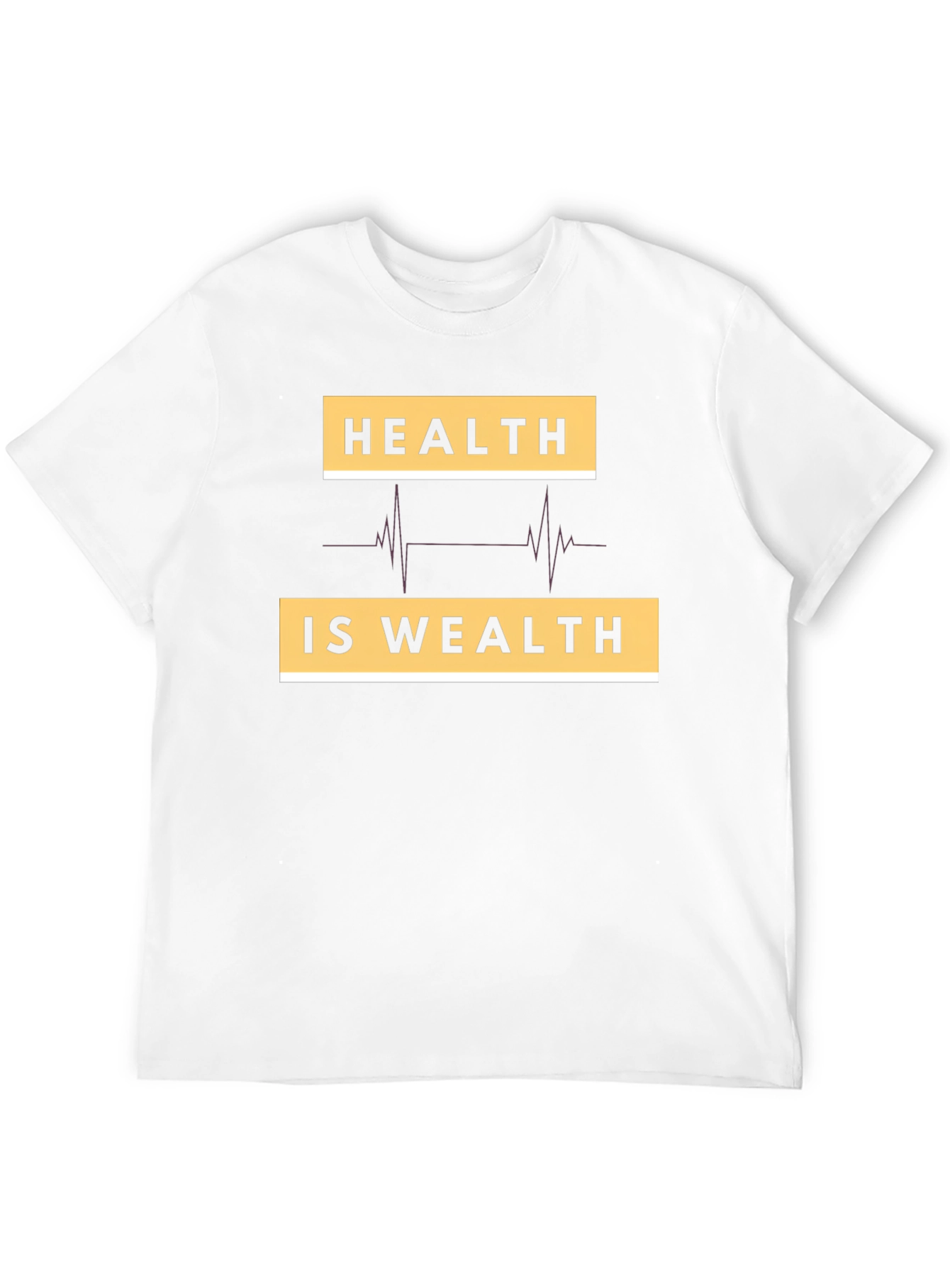 Health Is Wealth Graphic Tee
