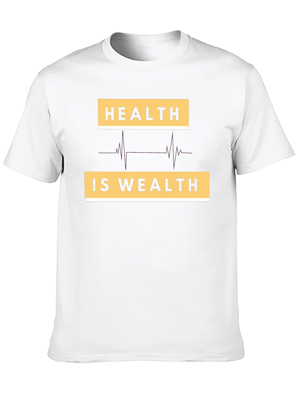 Health Is Wealth Graphic Tee