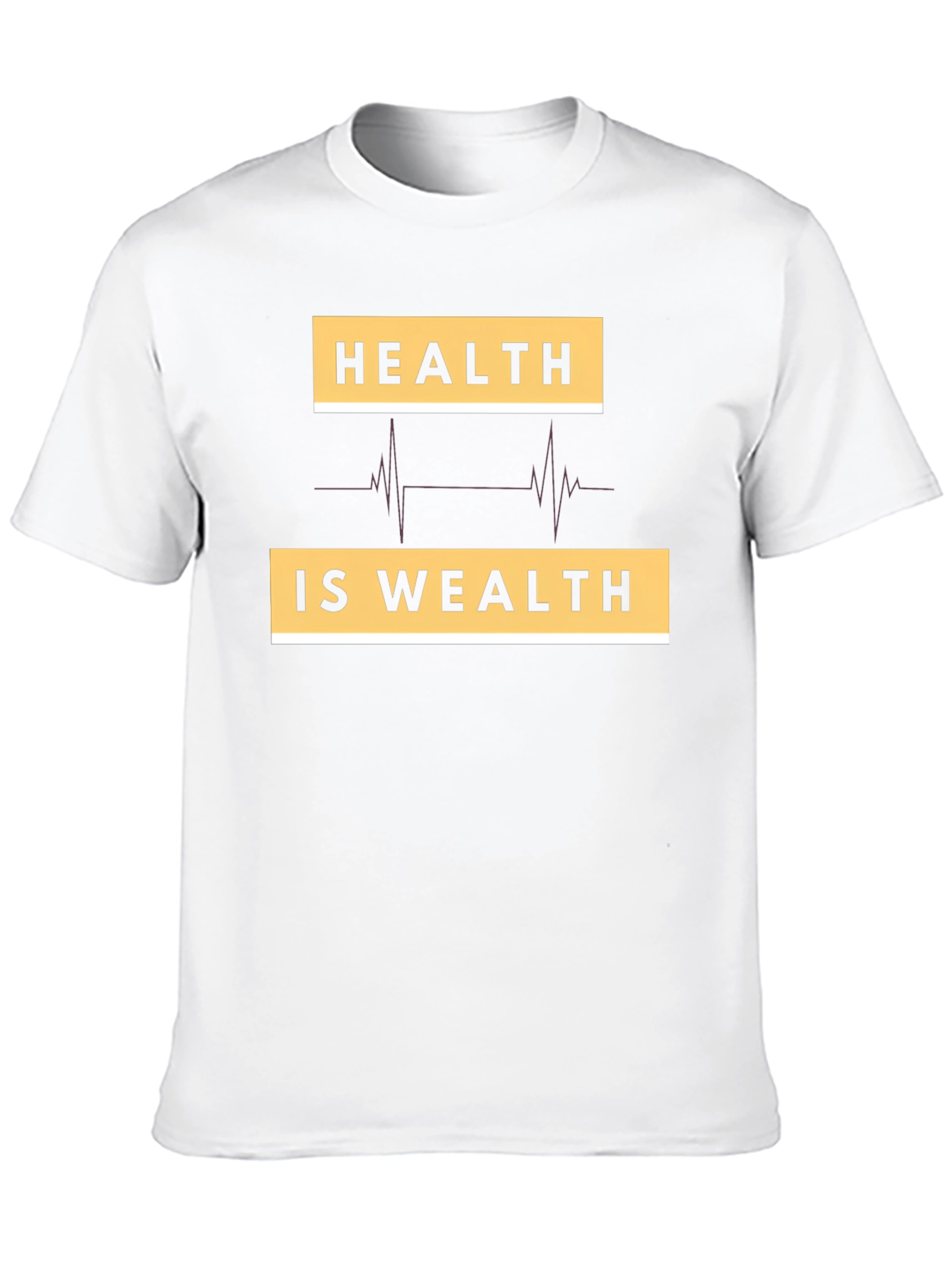 Health Is Wealth Graphic Tee