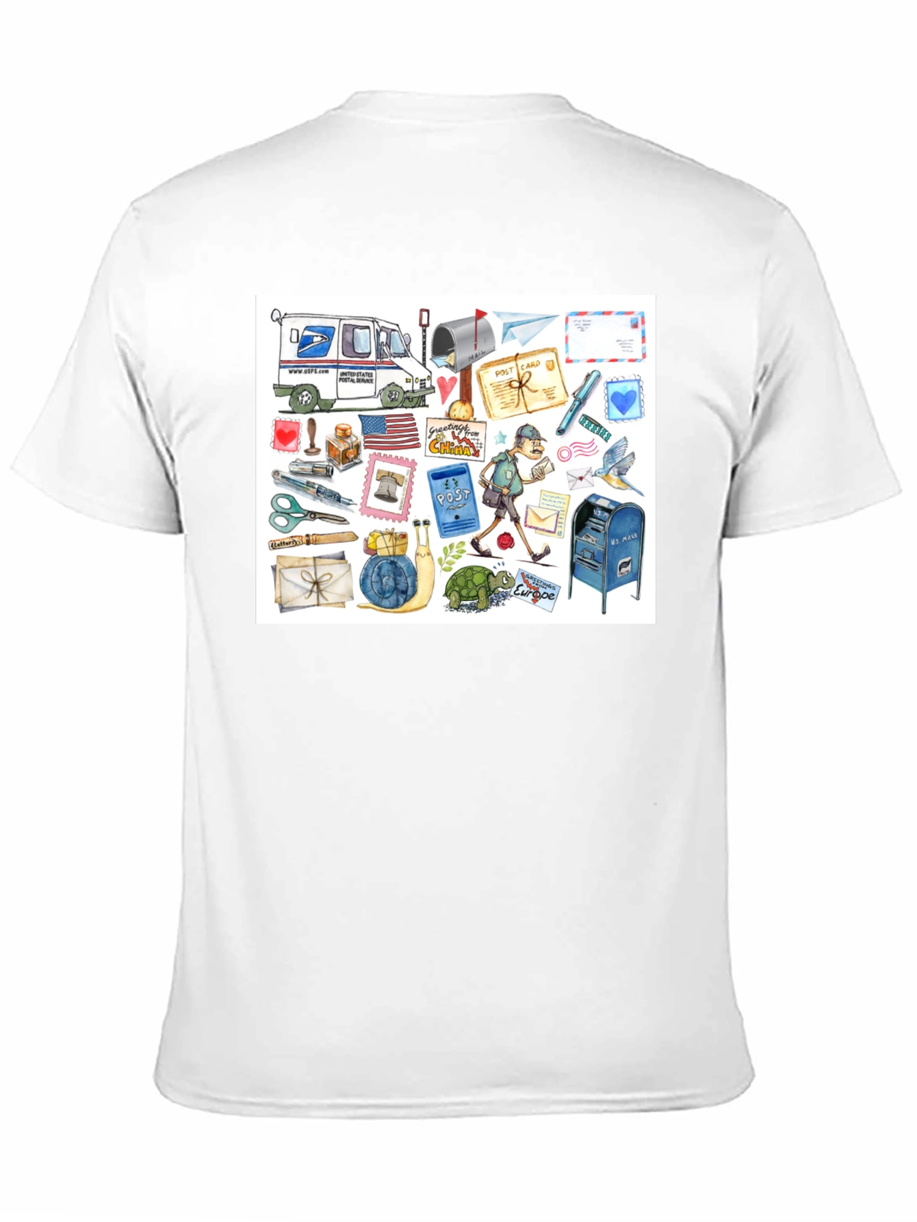 USPS Post Office Inspired T-Shirt