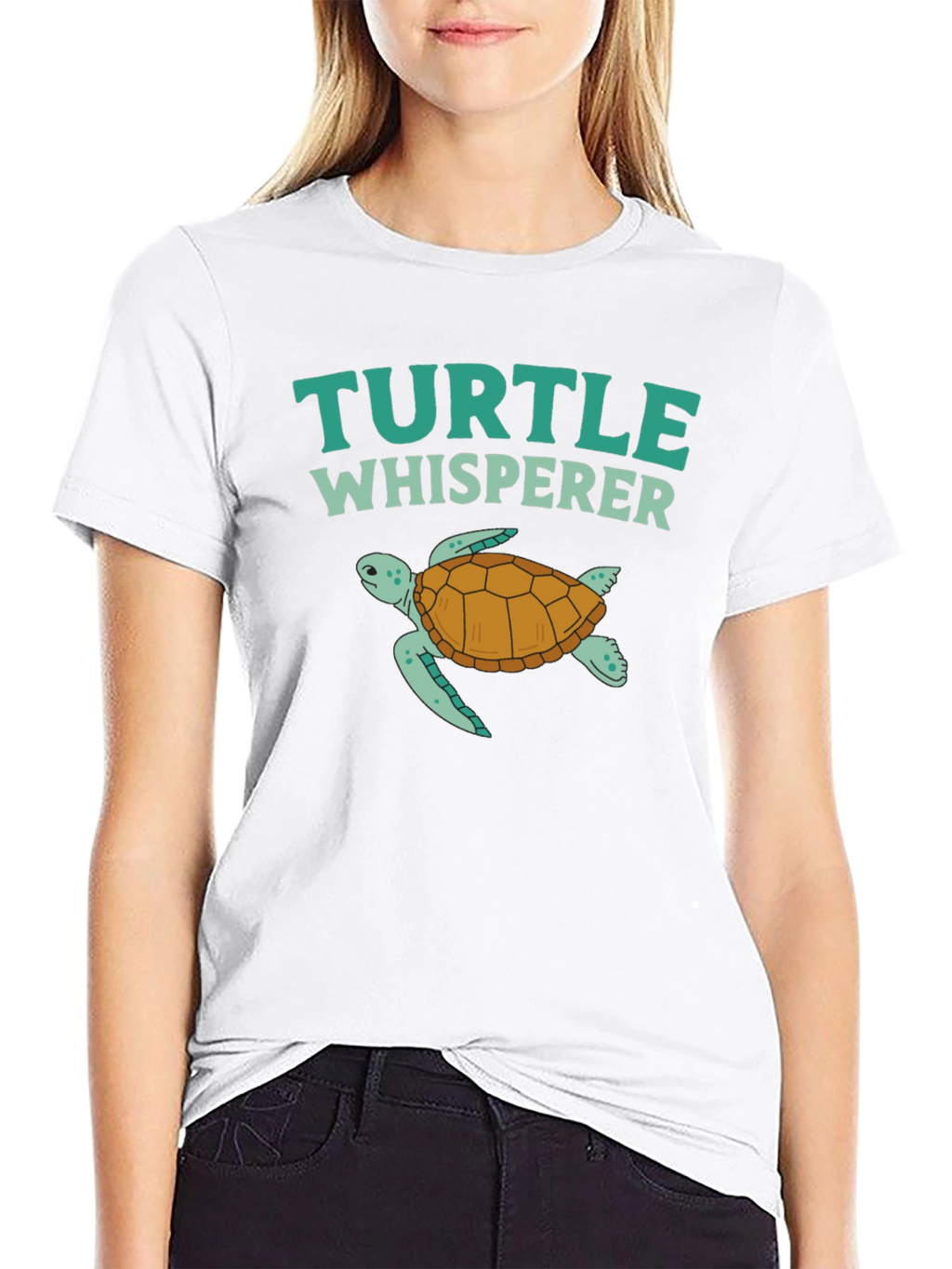 Turtle Whisperer Graphic Tee - Sea Turtle Lover Shirt