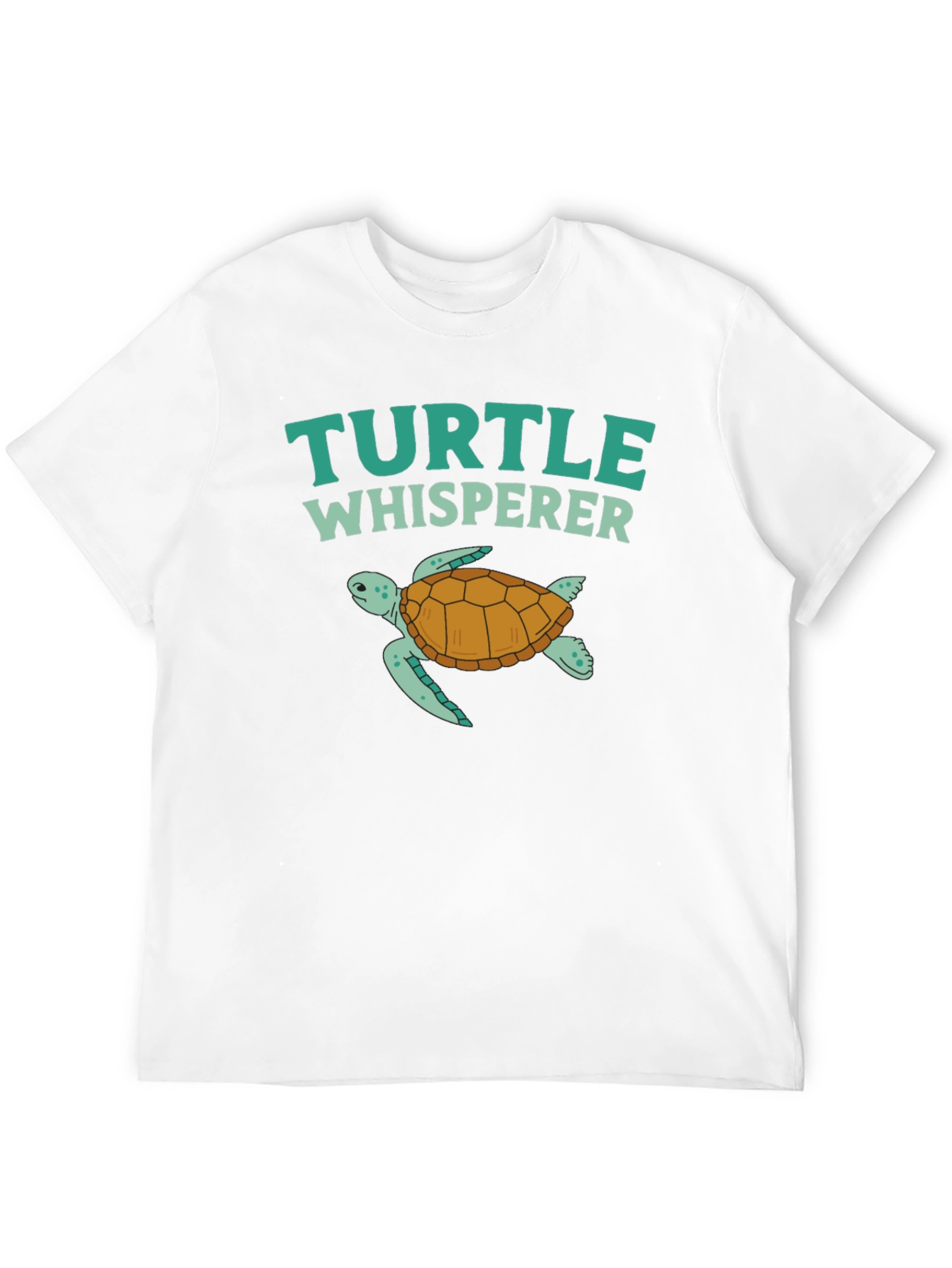Turtle Whisperer Graphic Tee - Sea Turtle Lover Shirt