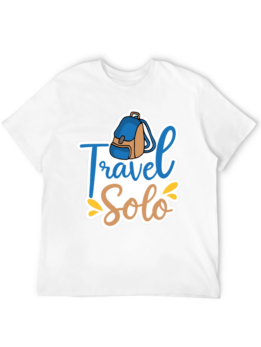 Travel Solo Black T-Shirt