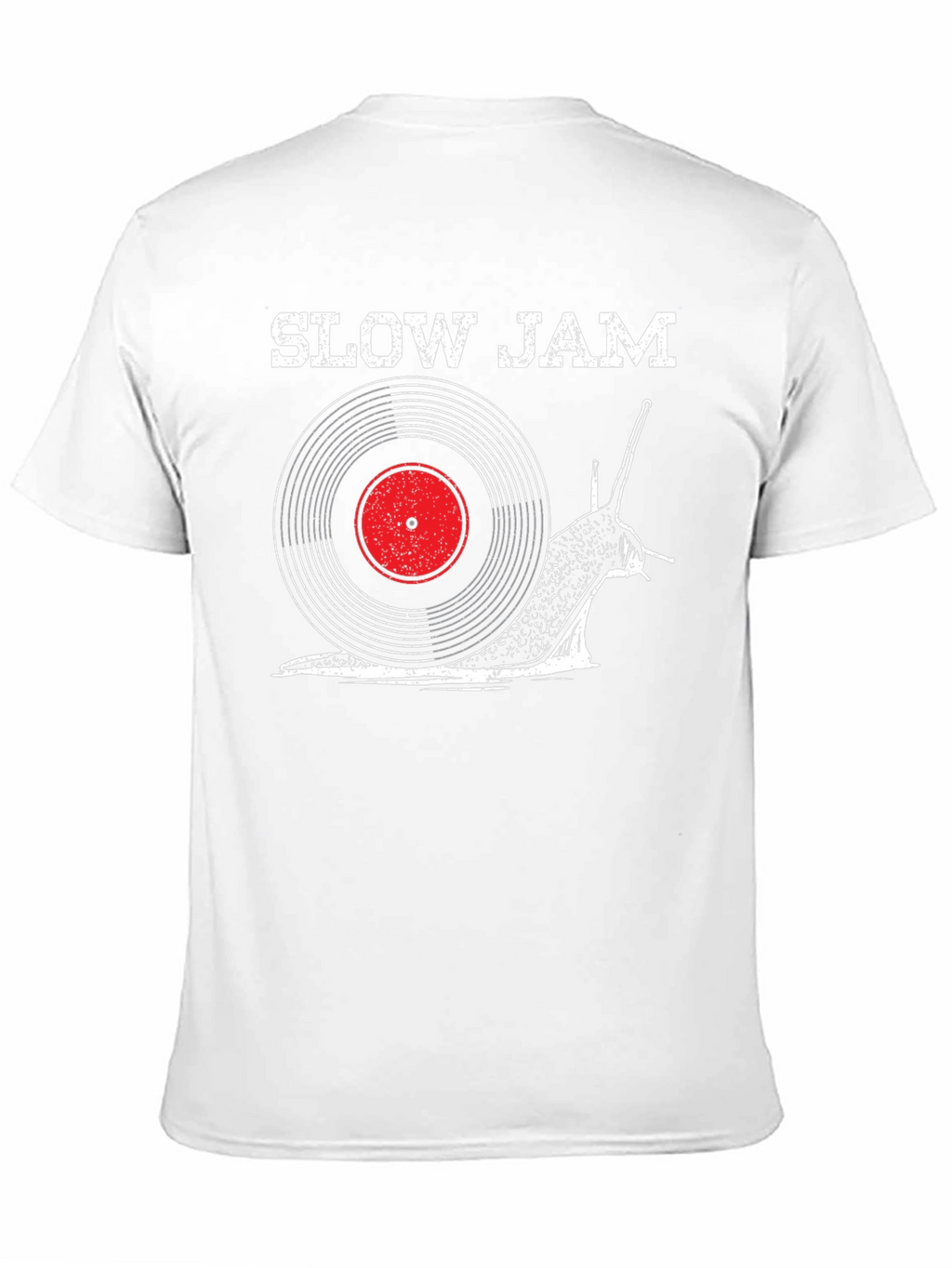 Slow Jam Snail Record Graphic T-Shirt