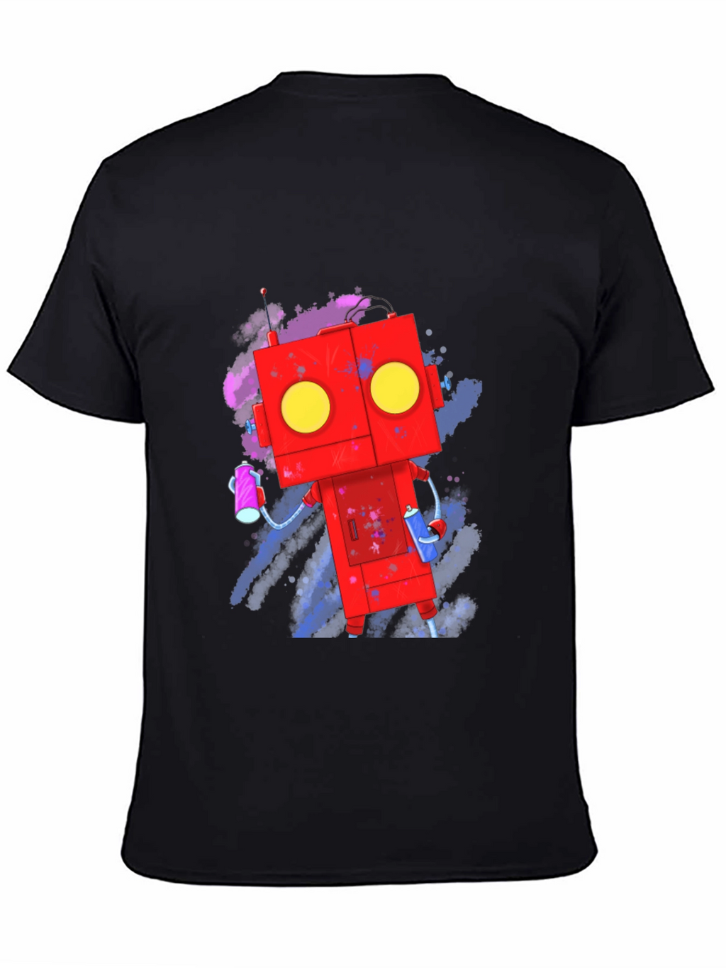 Robot Graffiti Artist T-Shirt