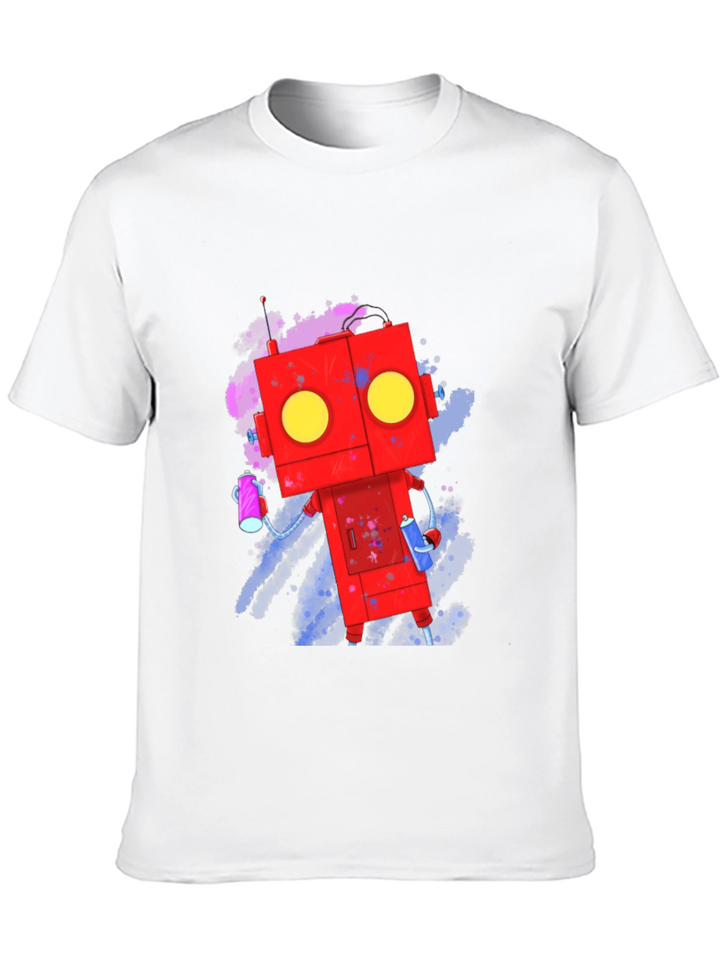 Robot Graffiti Artist T-Shirt