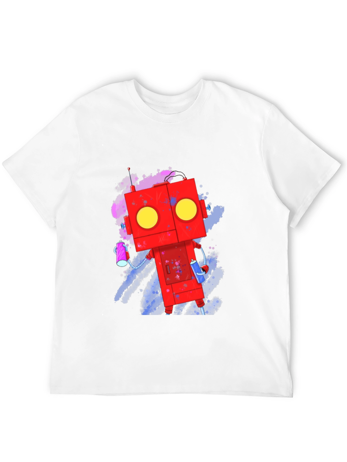 Robot Graffiti Artist T-Shirt