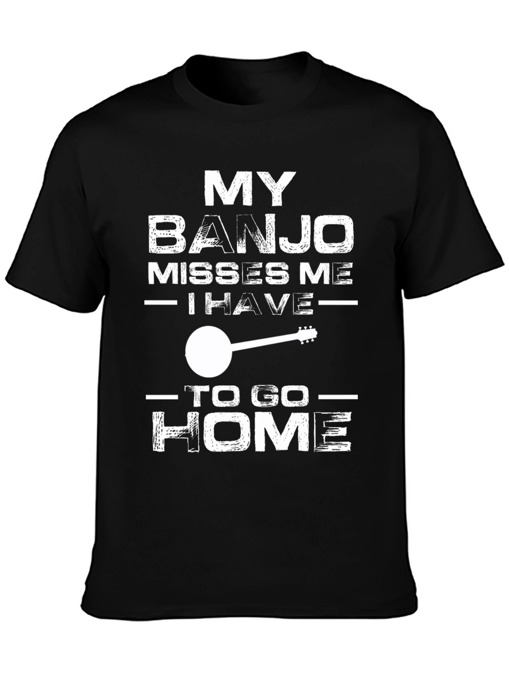 My Banjo Misses Me T-Shirt - Music Lover Tee