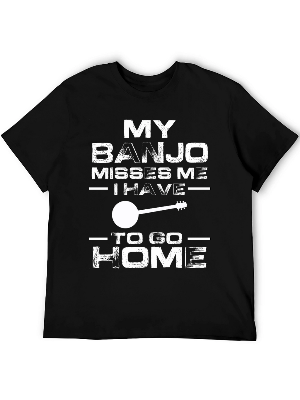 My Banjo Misses Me T-Shirt - Music Lover Tee