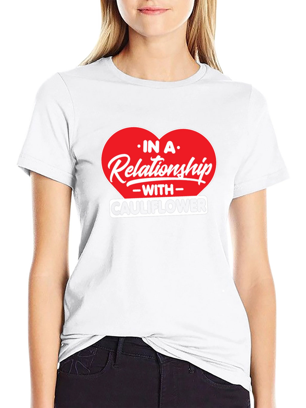 In A Relationship With Cauliflower Graphic Tee