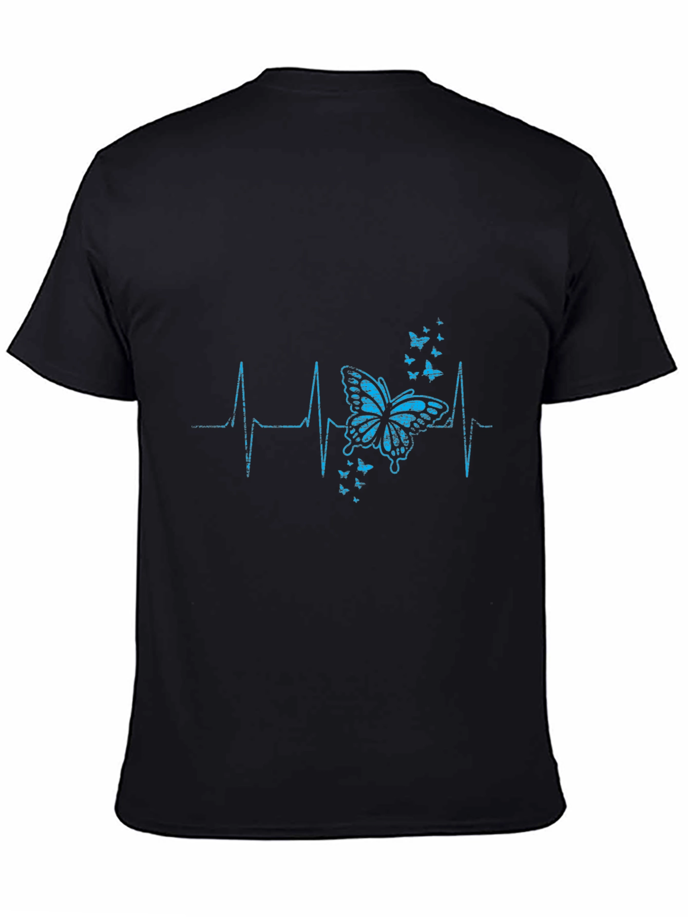 Butterfly Heartbeat T-Shirt - Stylish Graphic Tee