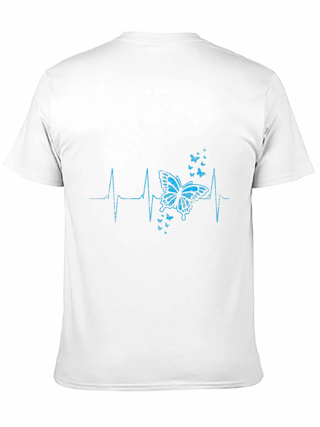 Butterfly Heartbeat T-Shirt - Stylish Graphic Tee
