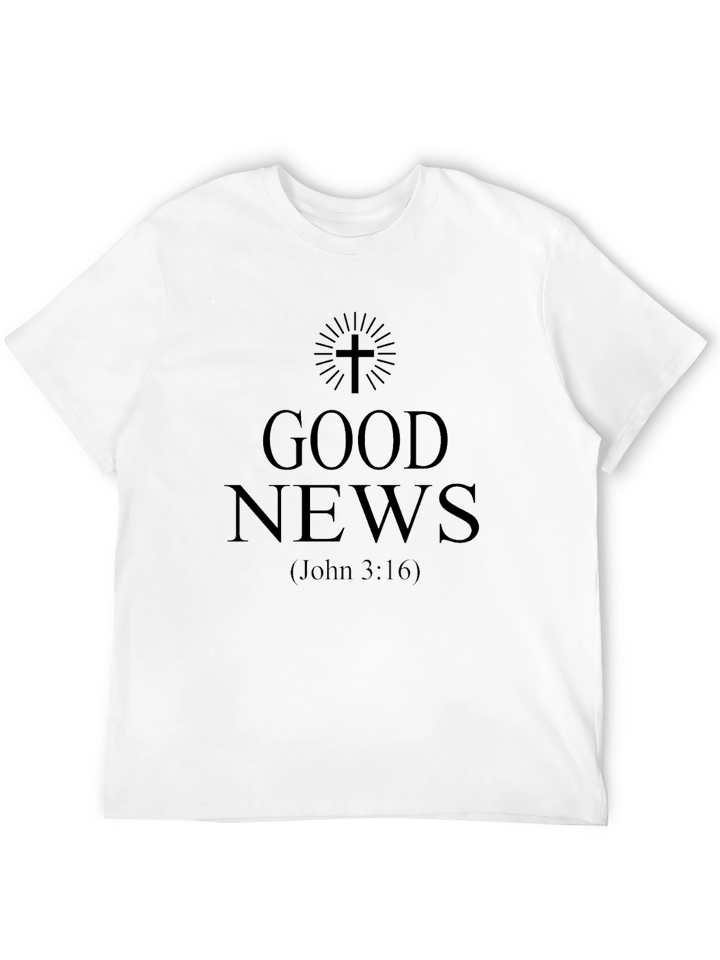 Good News John 3:16 Christian T-Shirt