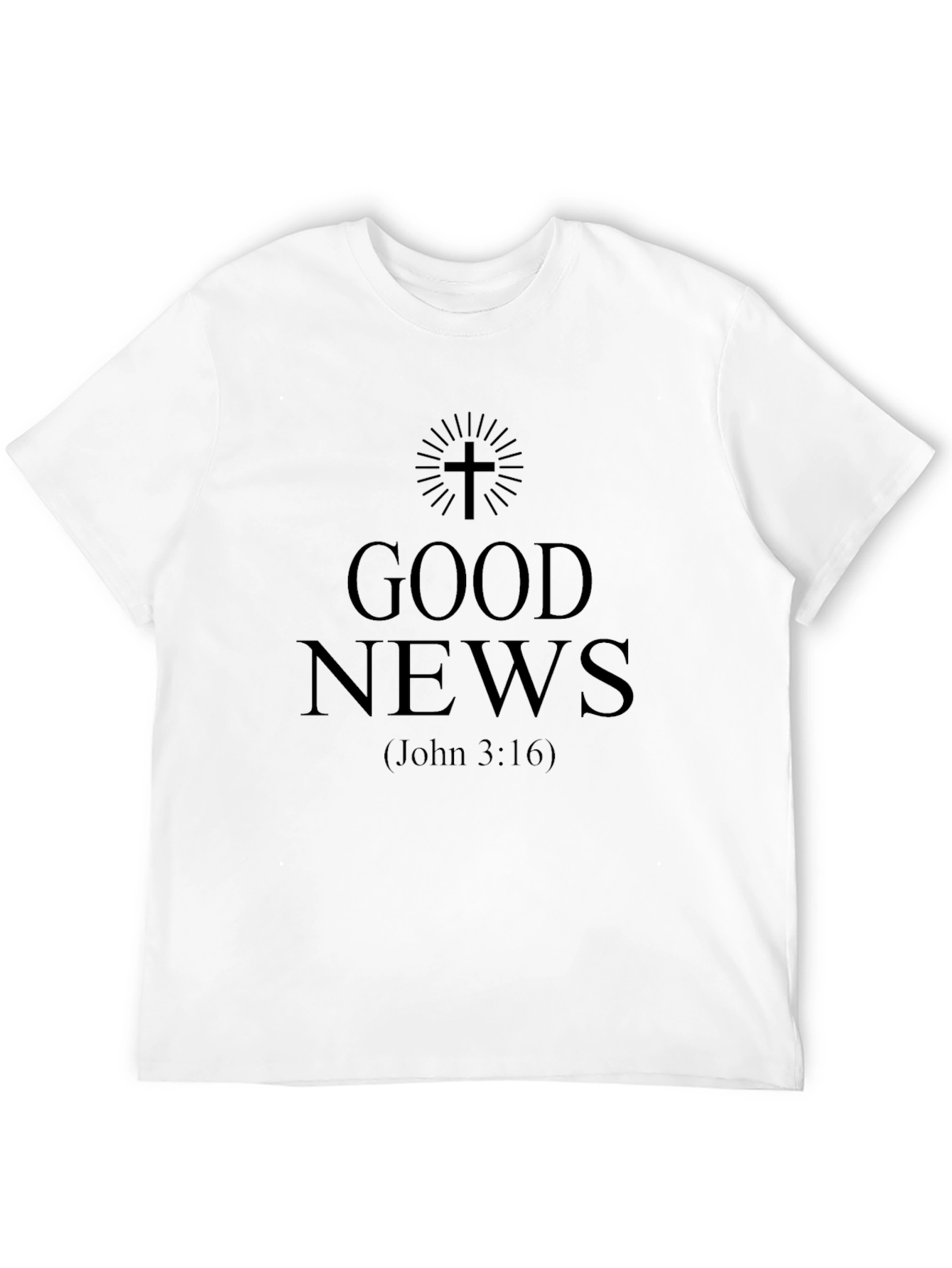 Good News John 3:16 Christian T-Shirt