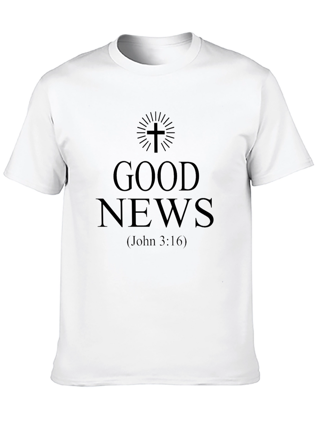 Good News John 3:16 Christian T-Shirt
