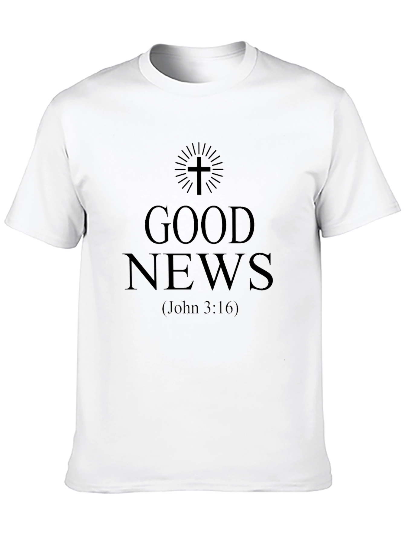 Good News John 3:16 Christian T-Shirt