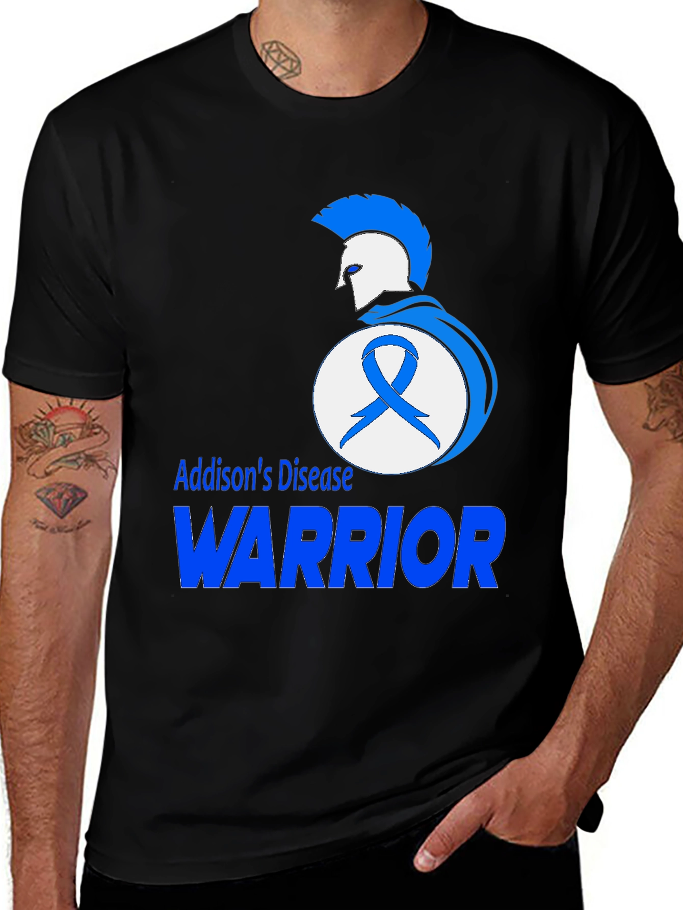 Addisons Disease Warrior T-Shirt