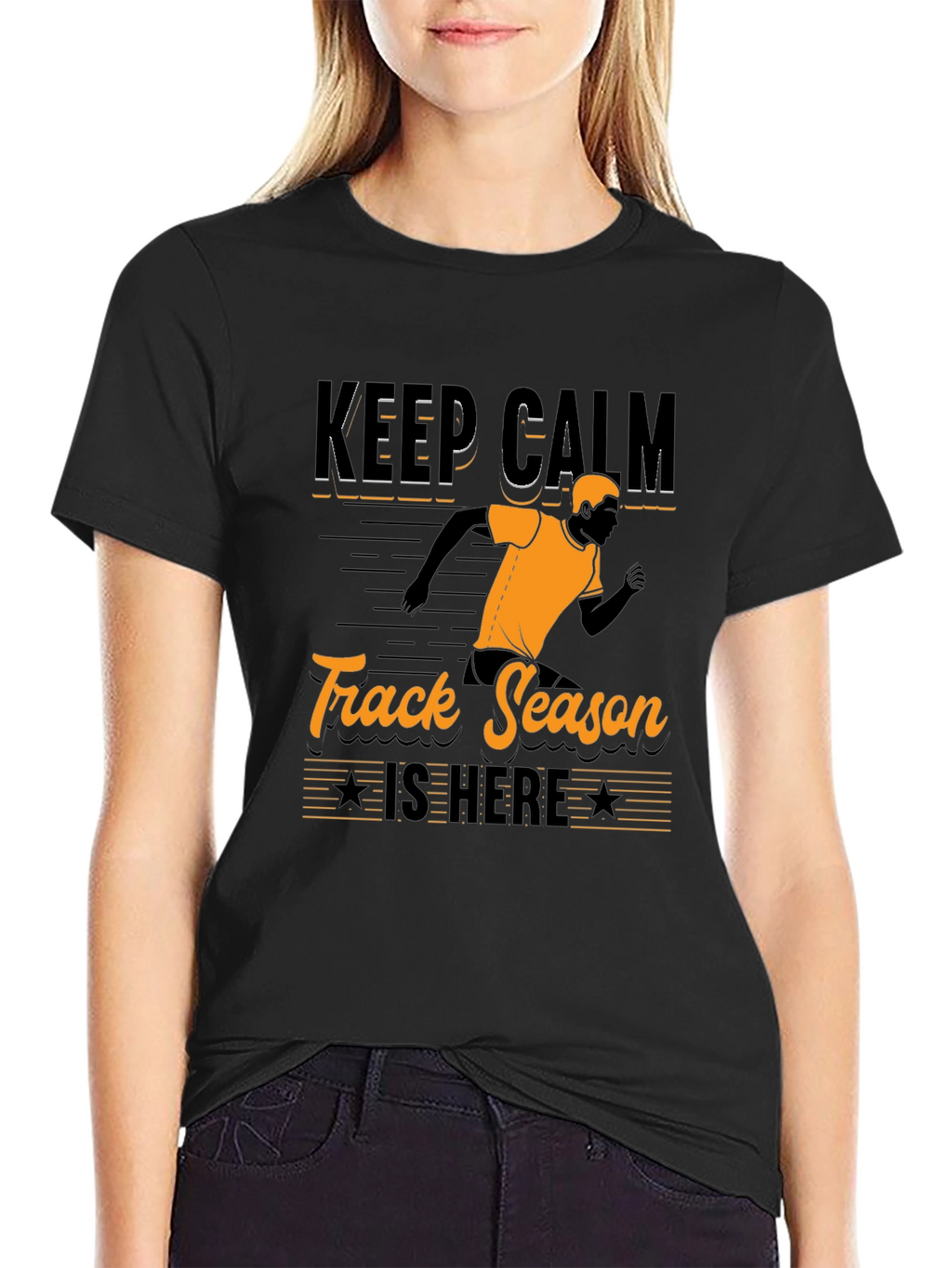 Keep Calm Track Season Is Here T-Shirt