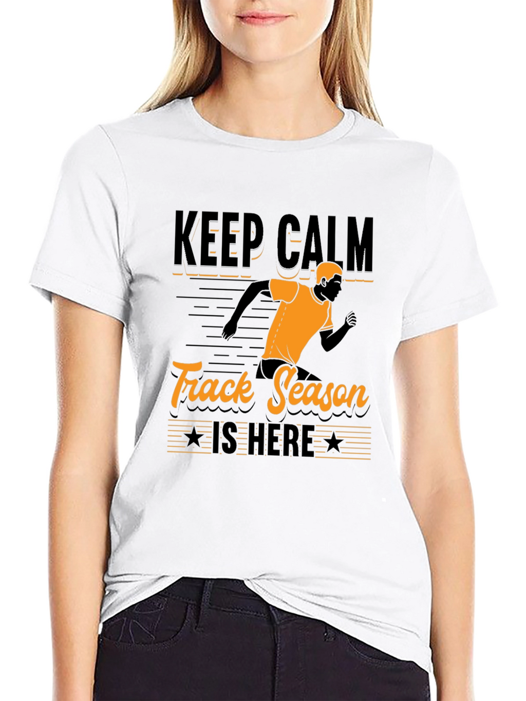 Keep Calm Track Season Is Here T-Shirt
