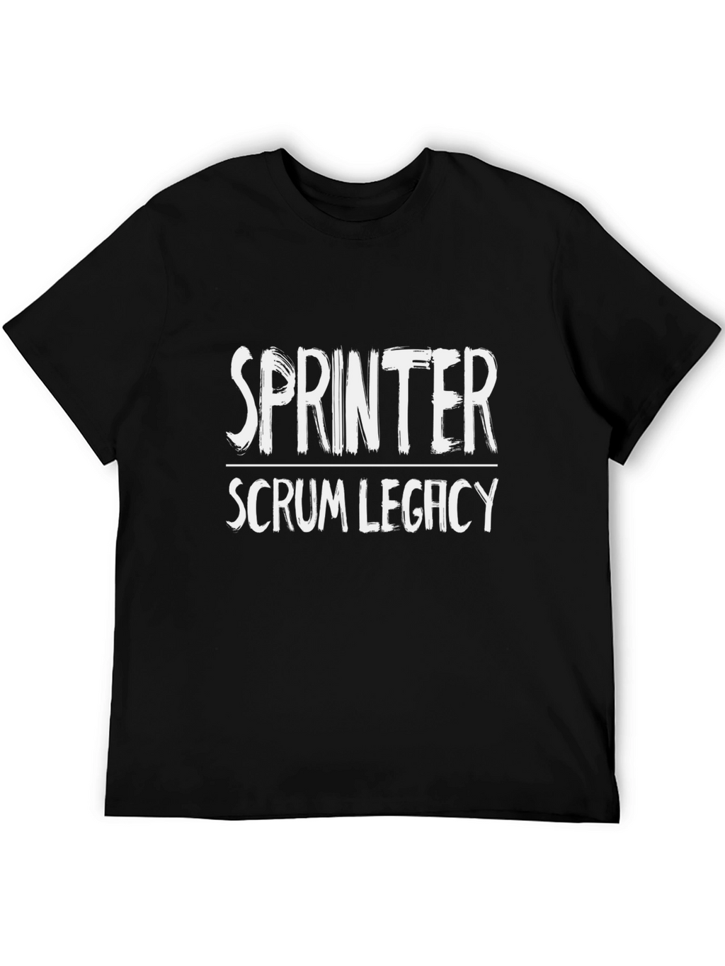 Sprinter Scrum Legacy Black T-Shirt
