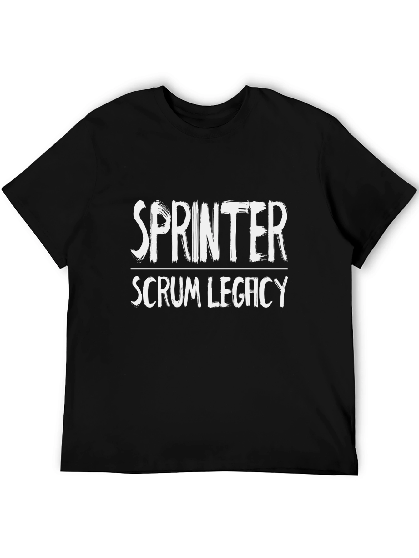 Sprinter Scrum Legacy Black T-Shirt