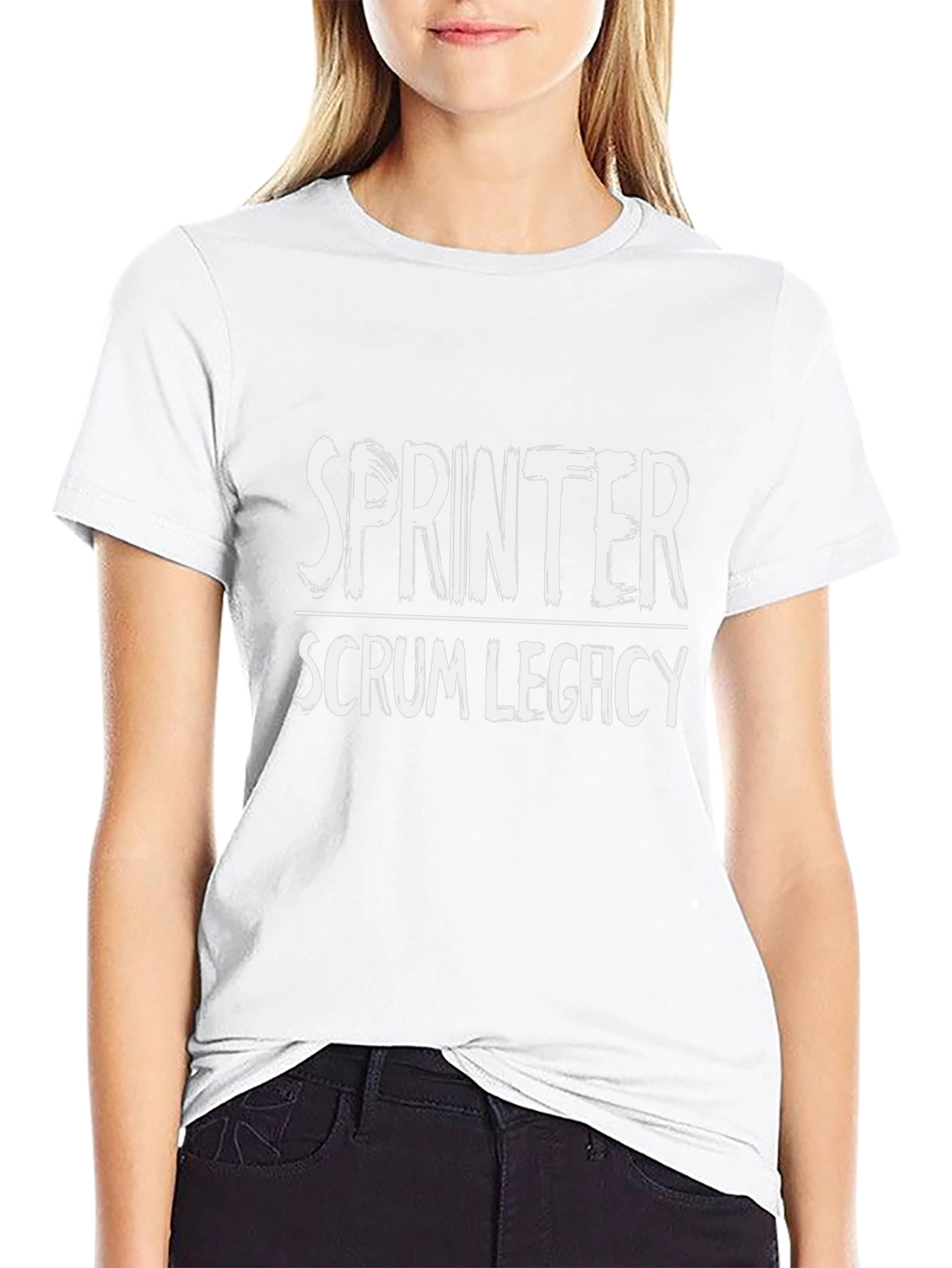 Sprinter Scrum Legacy Black T-Shirt
