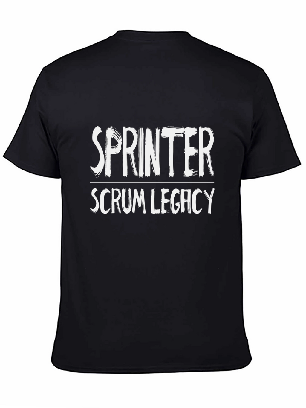 Sprinter Scrum Legacy Black T-Shirt
