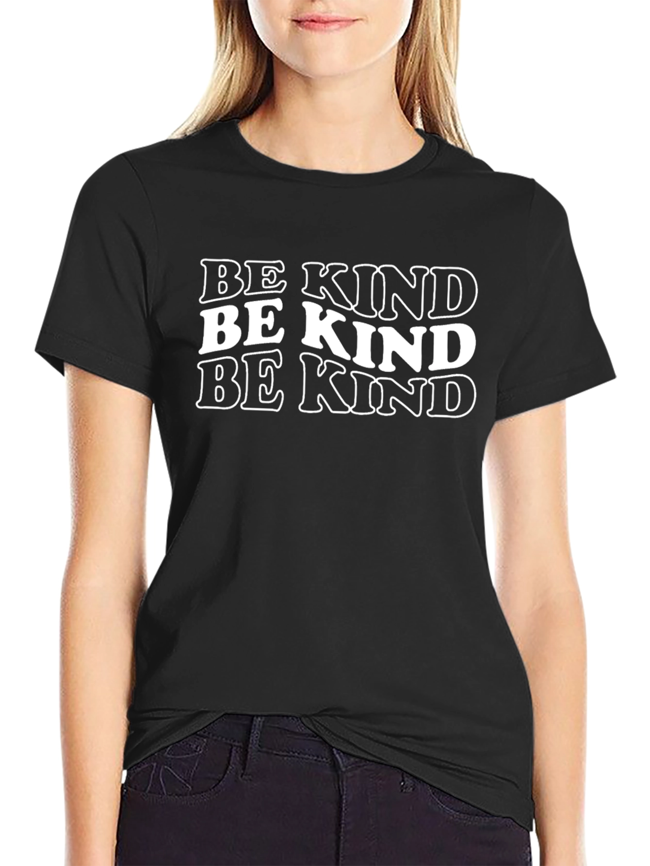 Be Kind Graphic Tee - Unisex Black T-Shirt