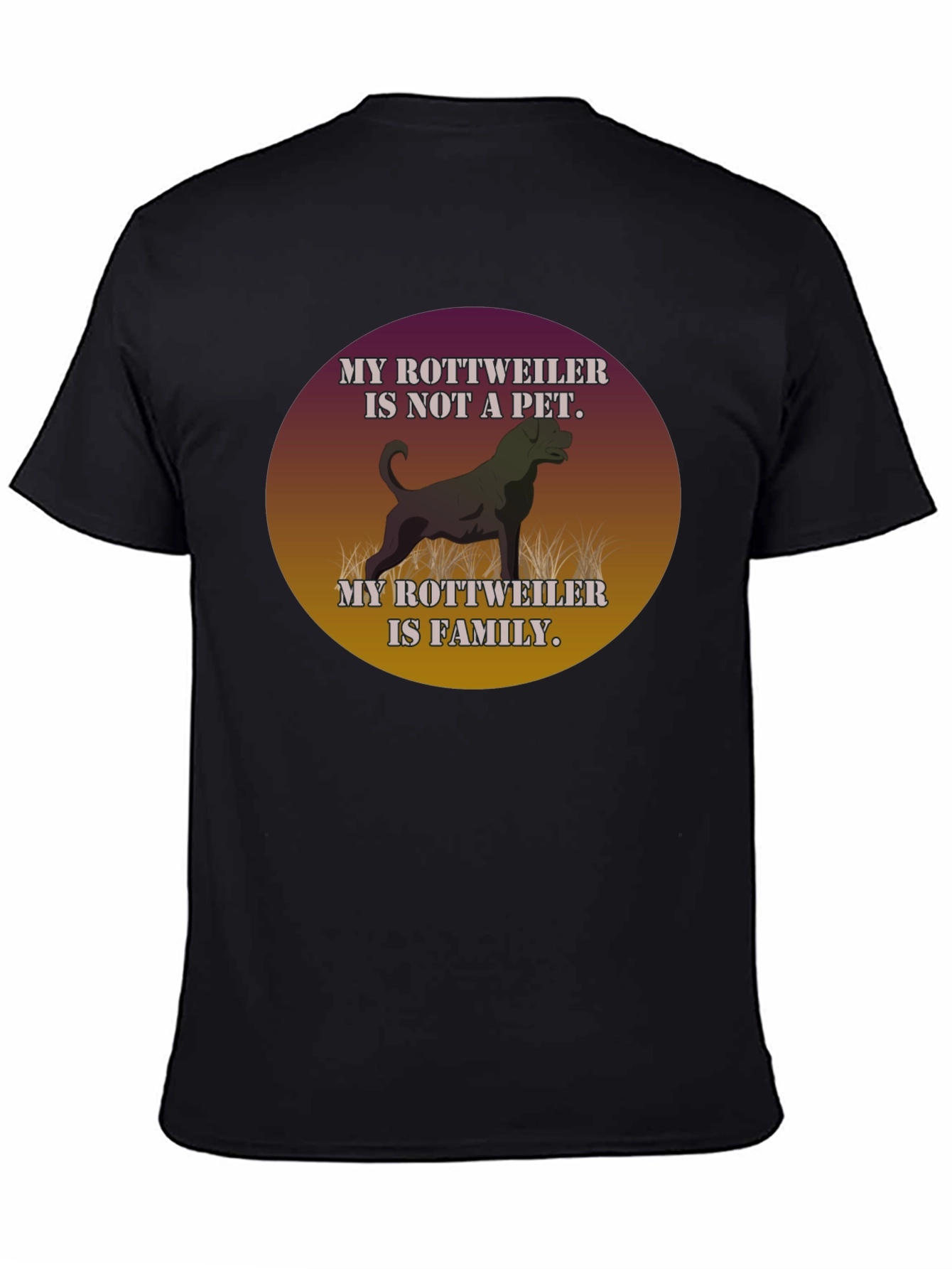 Rottweiler Family T-Shirt Dog Lover Tee